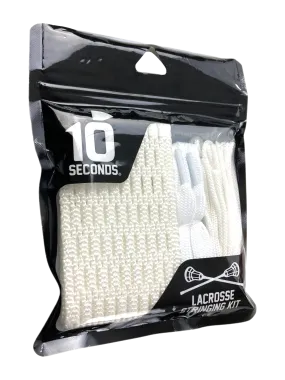 10 Seconds ® Proline Lacrosse Stringing Kit | Triple White