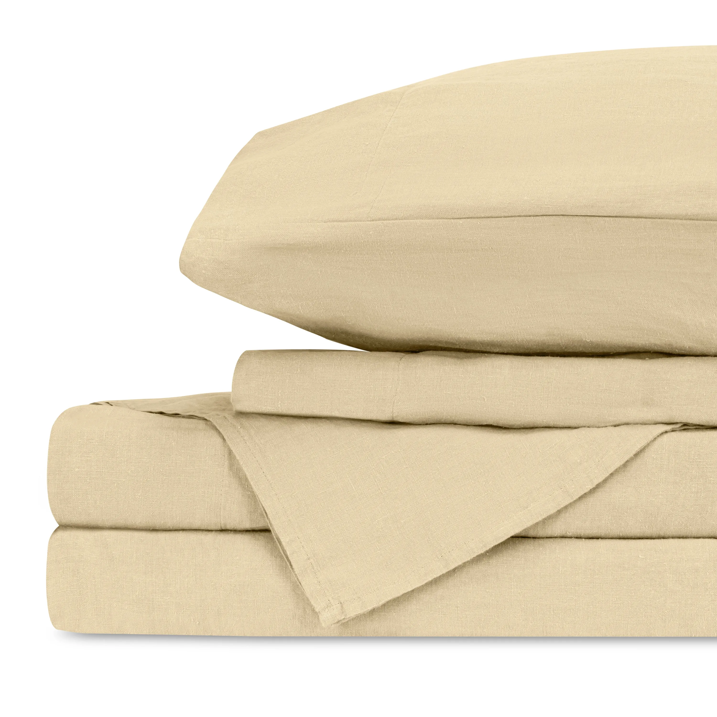 100% Organic Hemp Bed Split King Sheet Sets