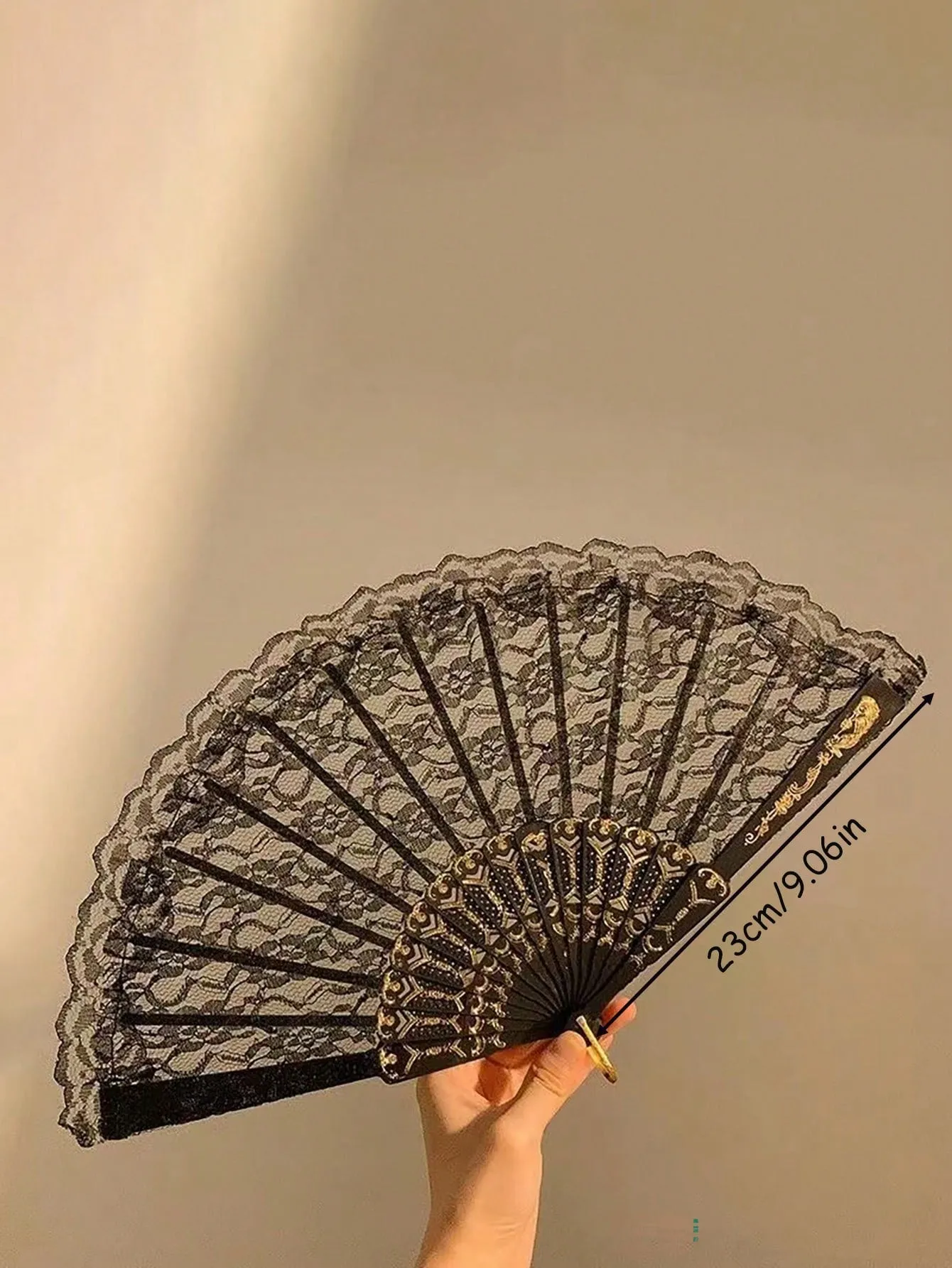 1pc/5pcs/10pcs Summer New Lace Folding Chinese Hand Fan, Suitable For Sister Parties, Brides Wedding, Festival Gifts, Wall Decoration, Photography Props