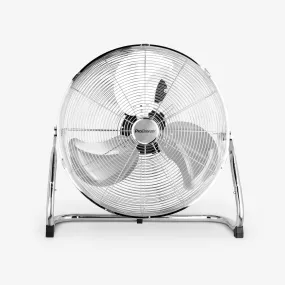 20" Chrome Gym Floor Fan