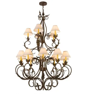 2nd Avenue Alexandria 87532.46.MOD Chandelier Light - Cortez Gold