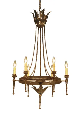 2nd Avenue Amaury 01.0842.24 Chandelier Light - Gilded Tobacco