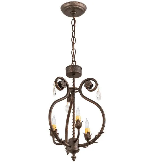 2nd Avenue Antonia 01.0986.12.X.216U Chandelier Light - Gilded Tobacco