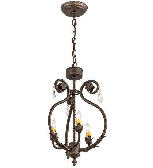 2nd Avenue Antonia 01.0986.12.X.216U Chandelier Light - Gilded Tobacco