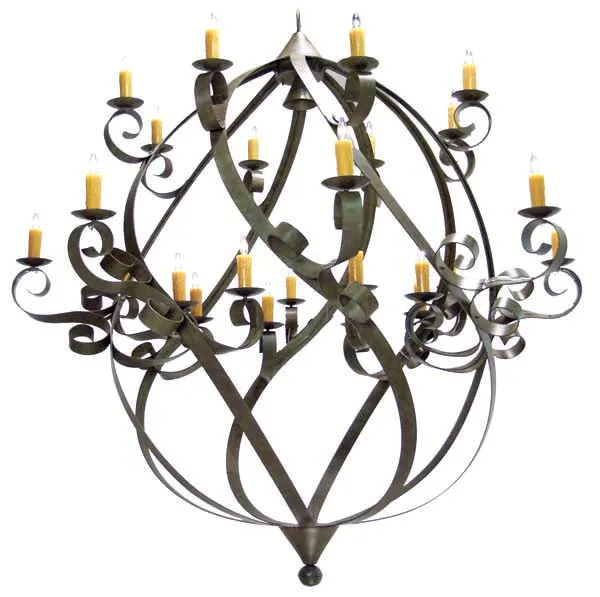 2nd Avenue Caliope 871341.96 Chandelier Light - Organic Rust