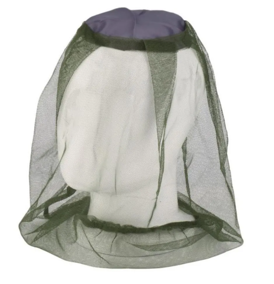 2Pcs Outdoor hiking camping travel anti mosquito cover, fishing cap AZ18206