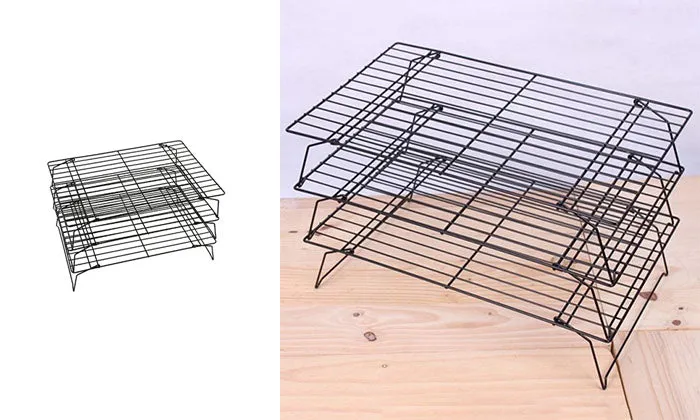 3 Layer Wire Grid Cooling Tray