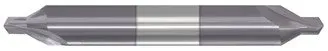 300-002005B: #3 Carbide Center Drill (Combo Drill/Countersink)- 82 deg, 1/4 Shank,  2 OAL, AlTiN, USA