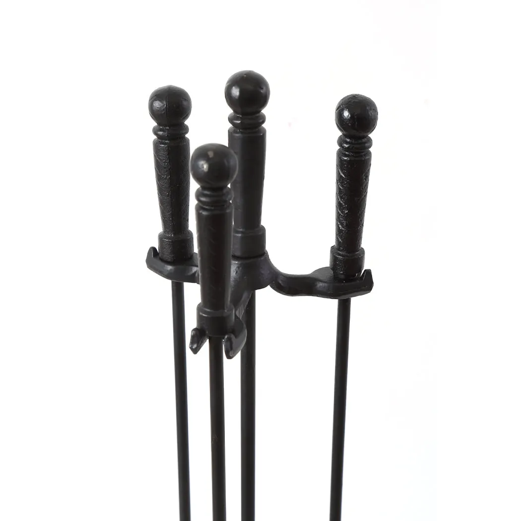 4-Piece Fireplace Tool Set