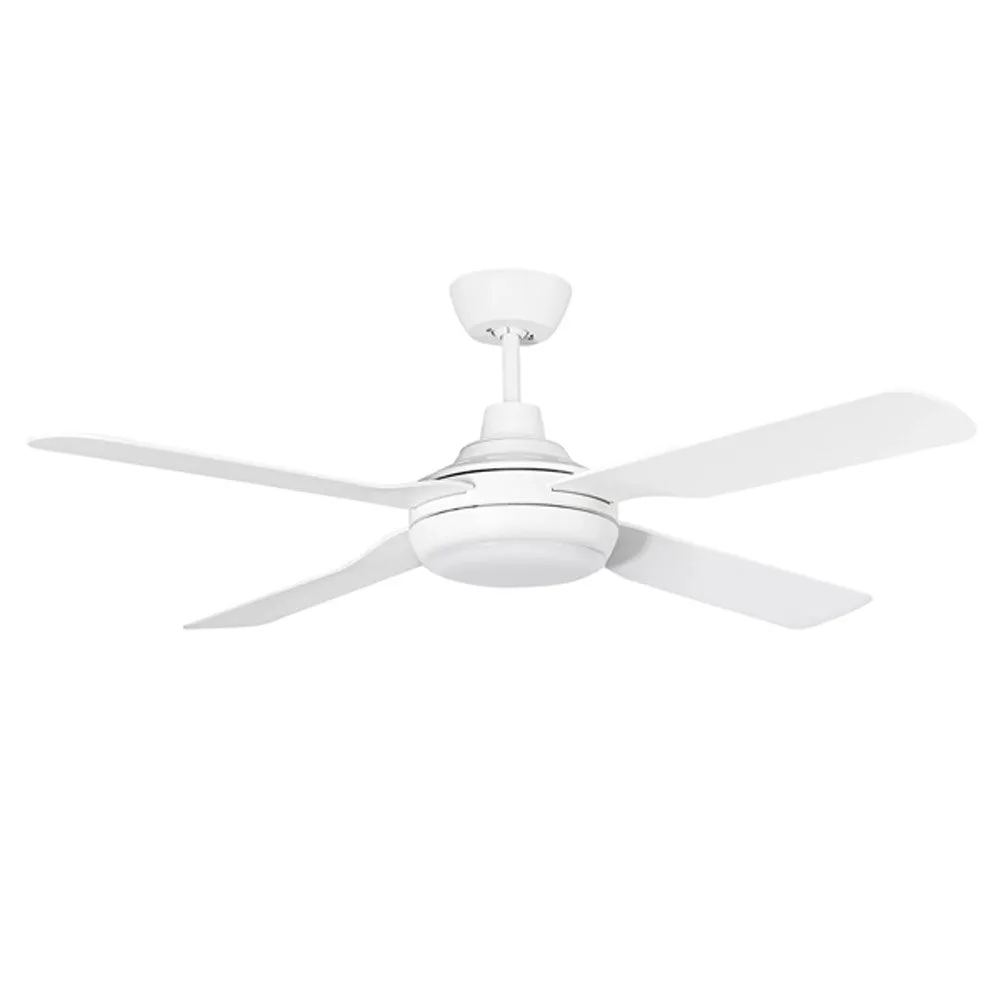 56" Discovery II AC Ceiling Fan Black, White with Light MDF1443M, MDF1443W Martec Lighting