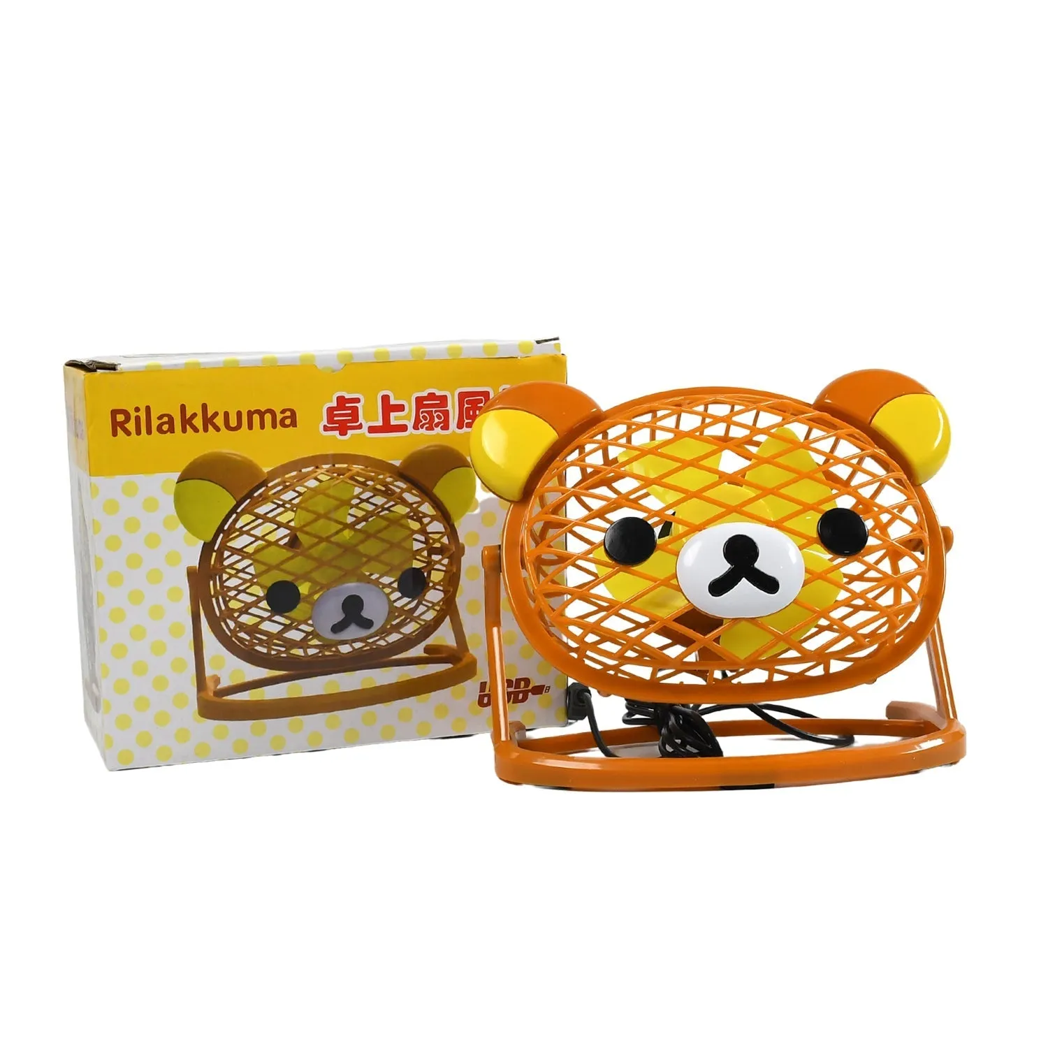 7714  TEDDY BEAR PORTABLE FAN ADJUSTABLE USB FAN SUITABLE FOR HOME , OFFICE , CAR, & MULTI USE FAN