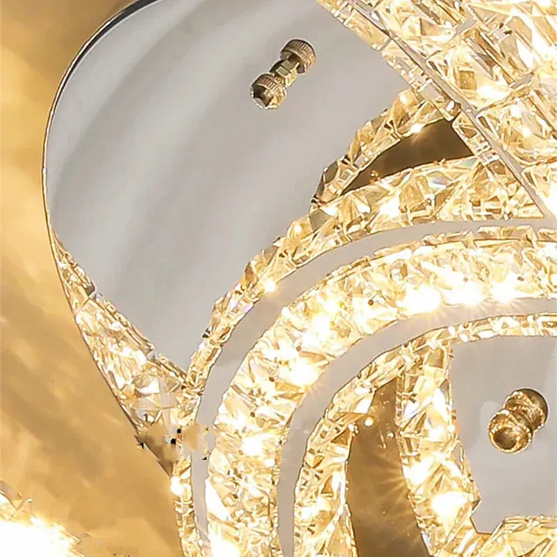 Aicurzio | Fashionable Luxury Crystal Gold Chandelier