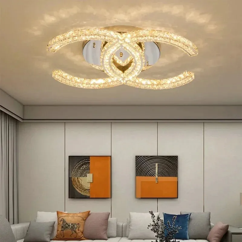 Aicurzio | Fashionable Luxury Crystal Gold Chandelier