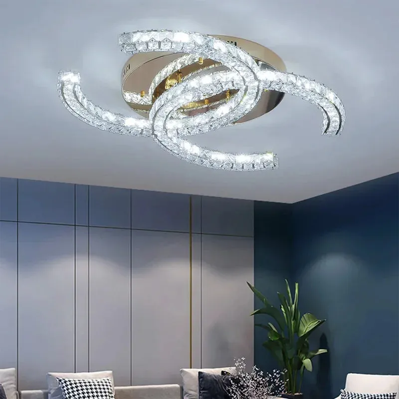 Aicurzio | Fashionable Luxury Crystal Gold Chandelier