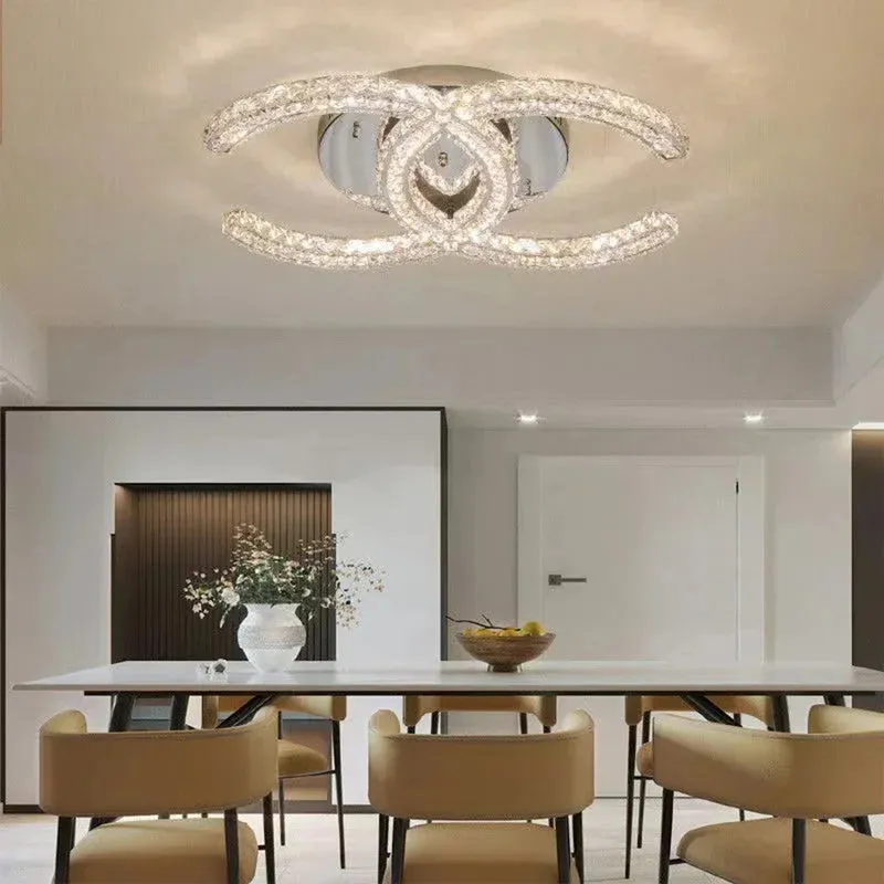 Aicurzio | Fashionable Luxury Crystal Gold Chandelier