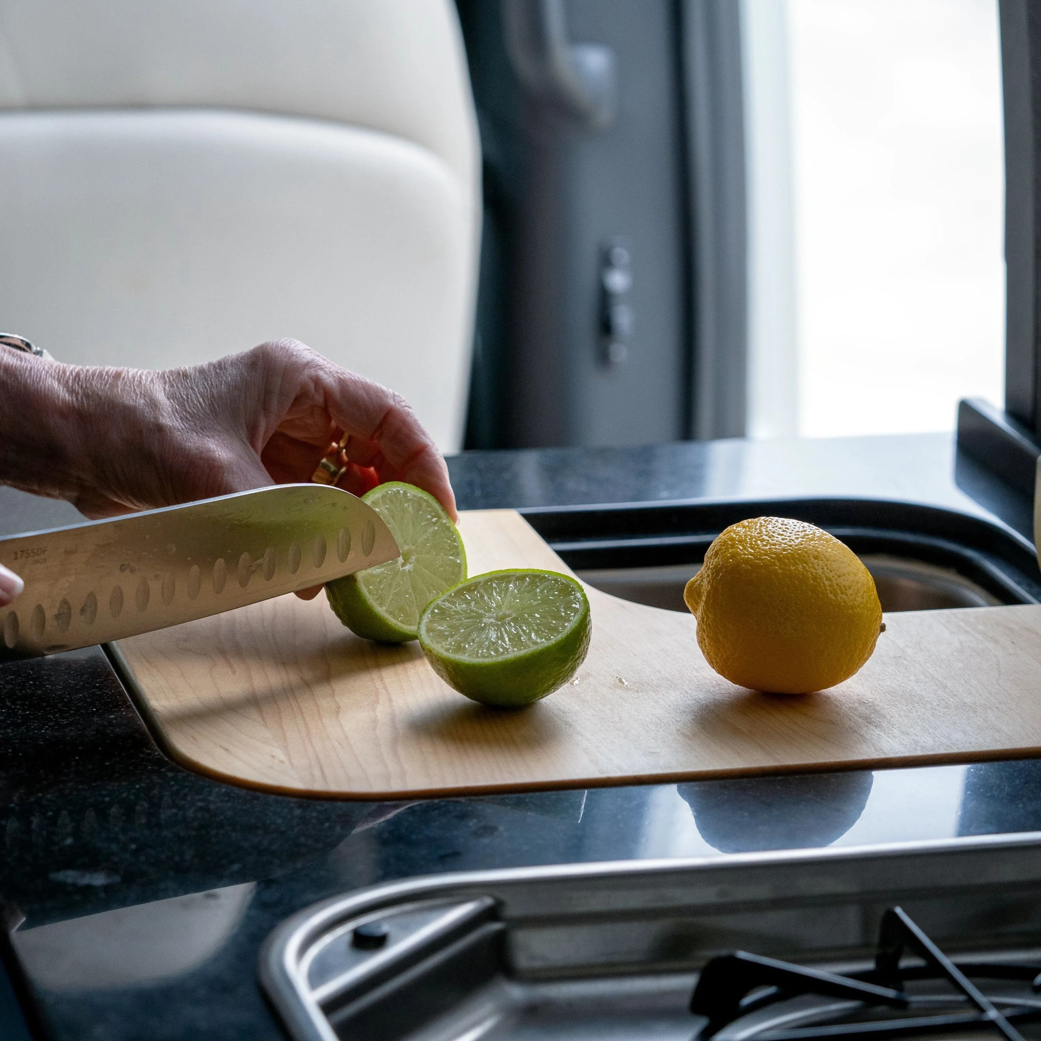 Airstream Custom Sink Cutting Boards for Interstate 24GT