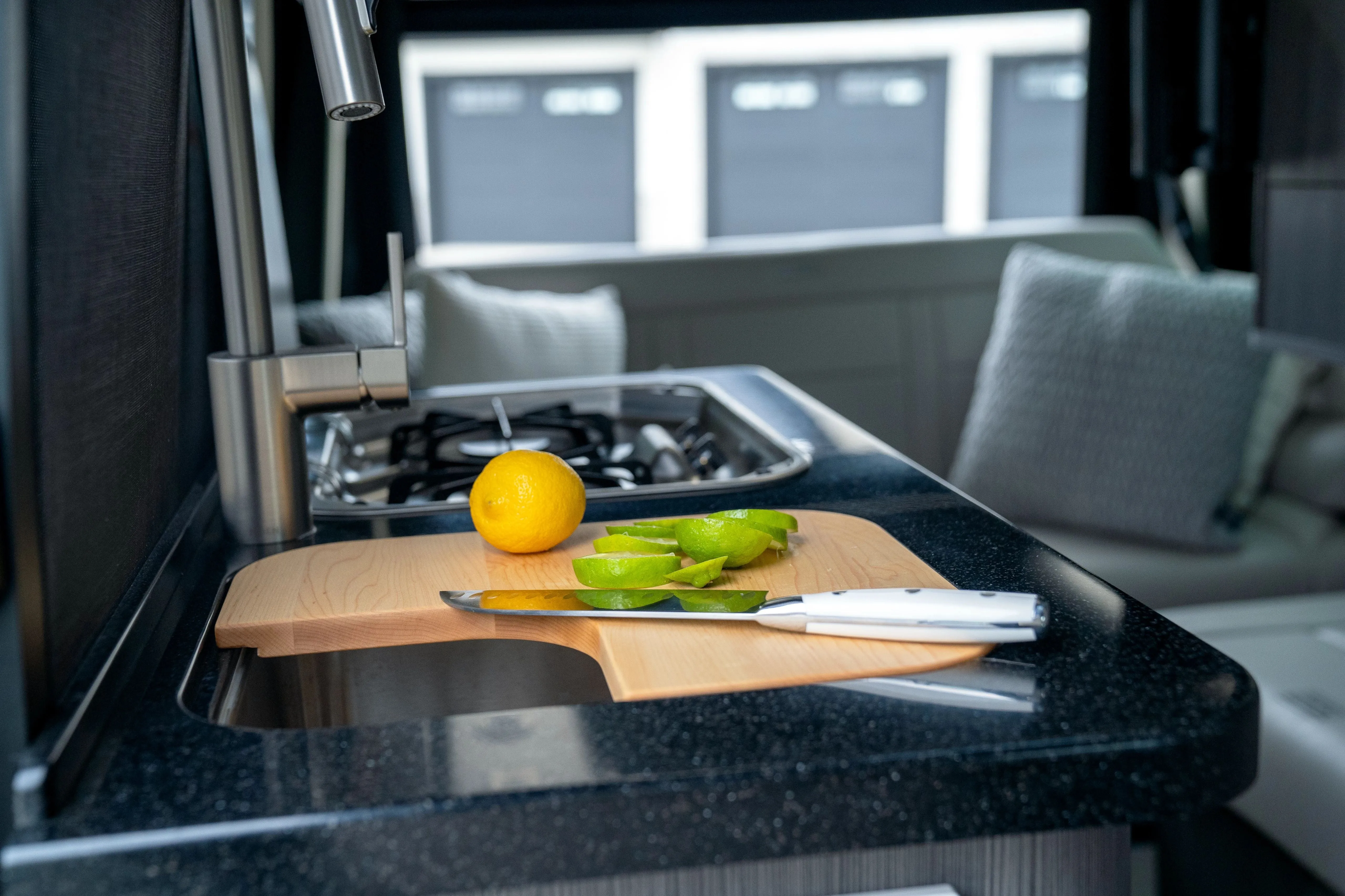 Airstream Custom Sink Cutting Boards for Interstate 24GT