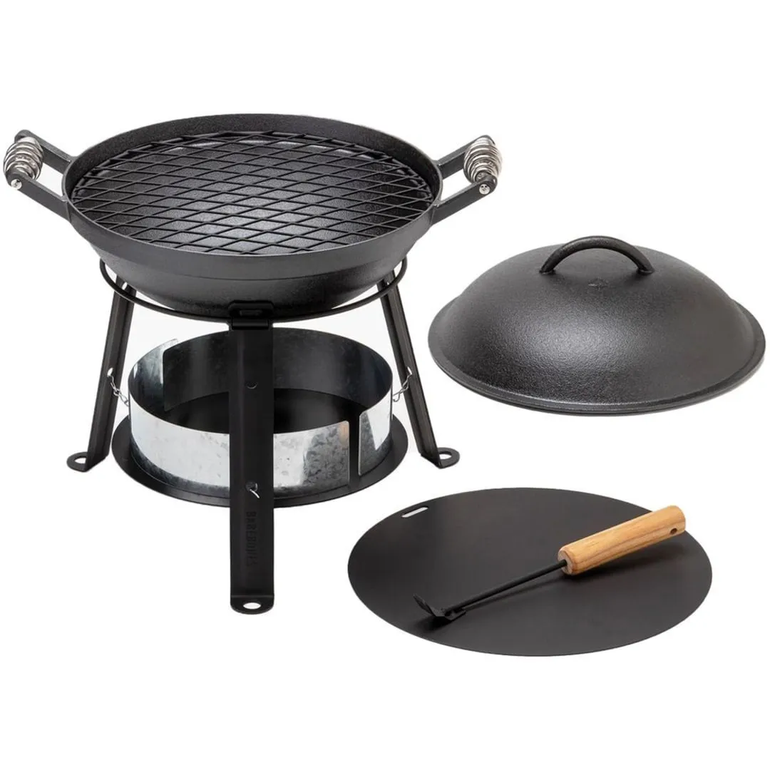 ALL-IN-ONE CAST IRON GRILL