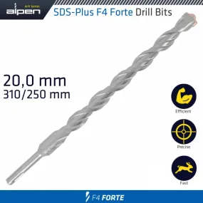 ALPEN SDS PLUS DRILL BIT 310 X 250  20.0MM ALP84720