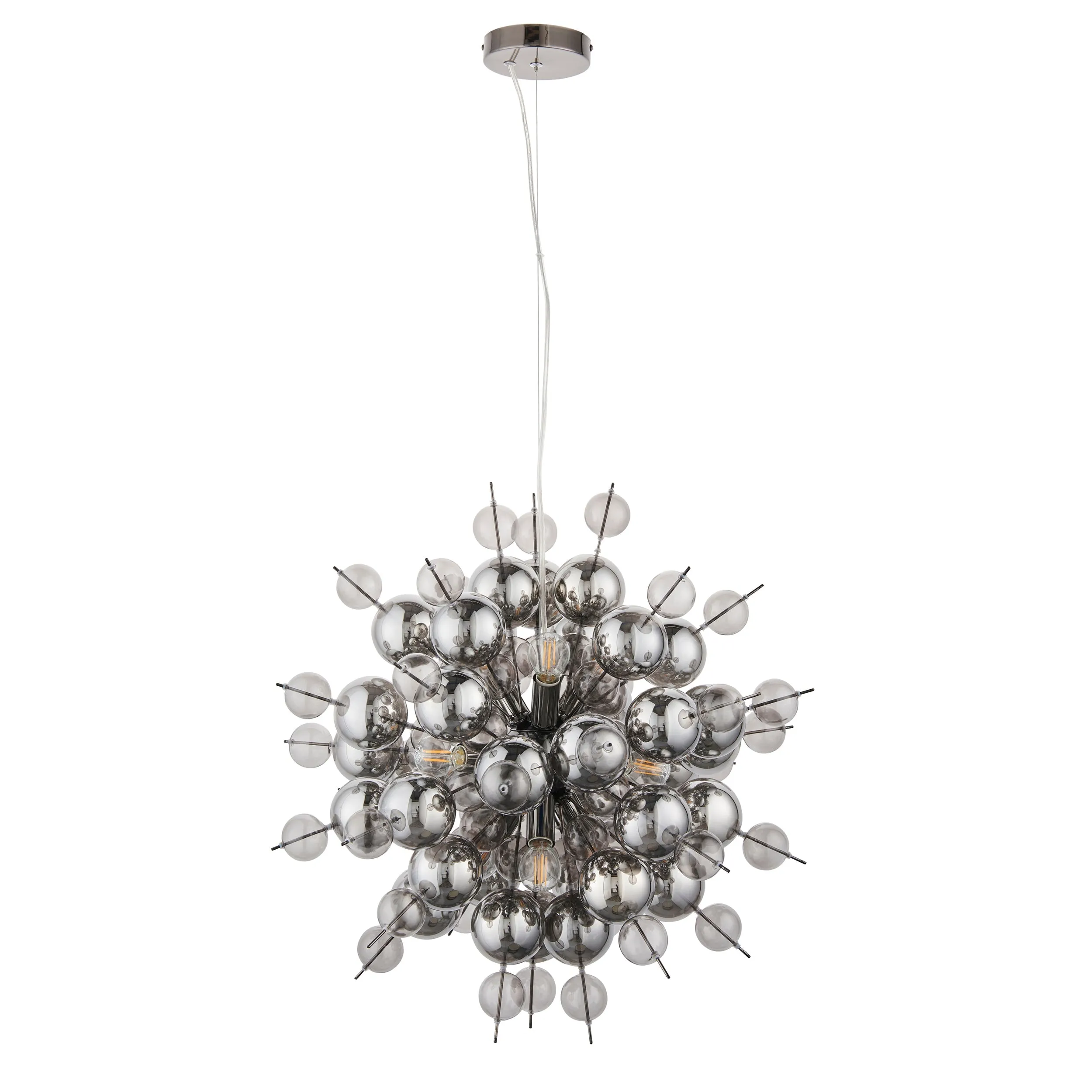 Amos Ossington Chandelier Smoke