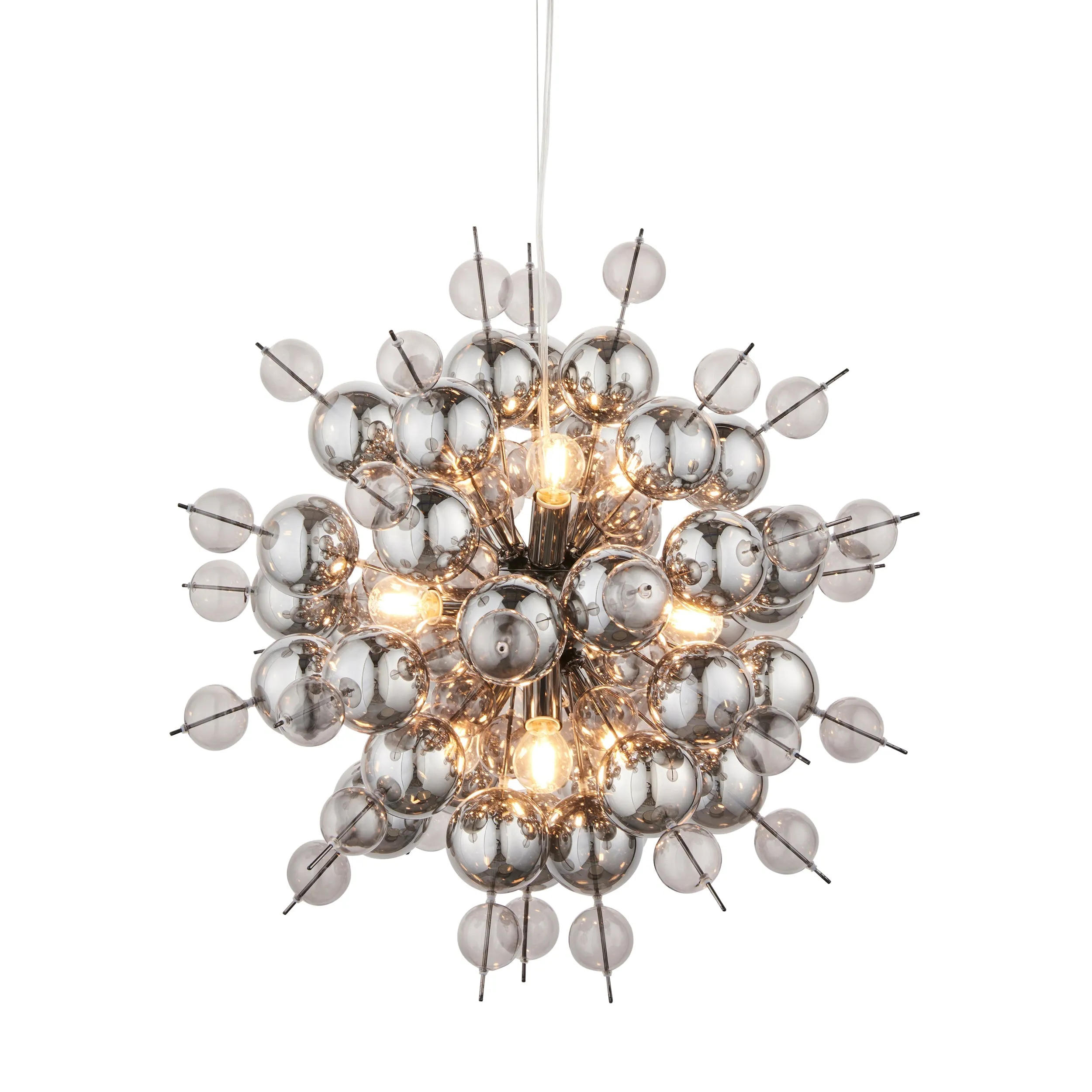 Amos Ossington Chandelier Smoke