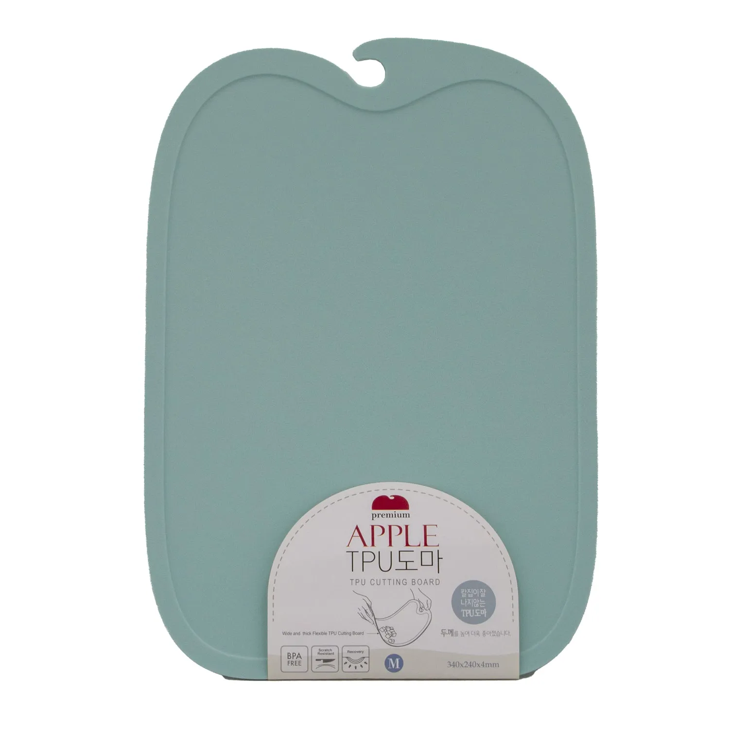 Apple TPU Cutting Board Medium (KT308256) Pink/Mint