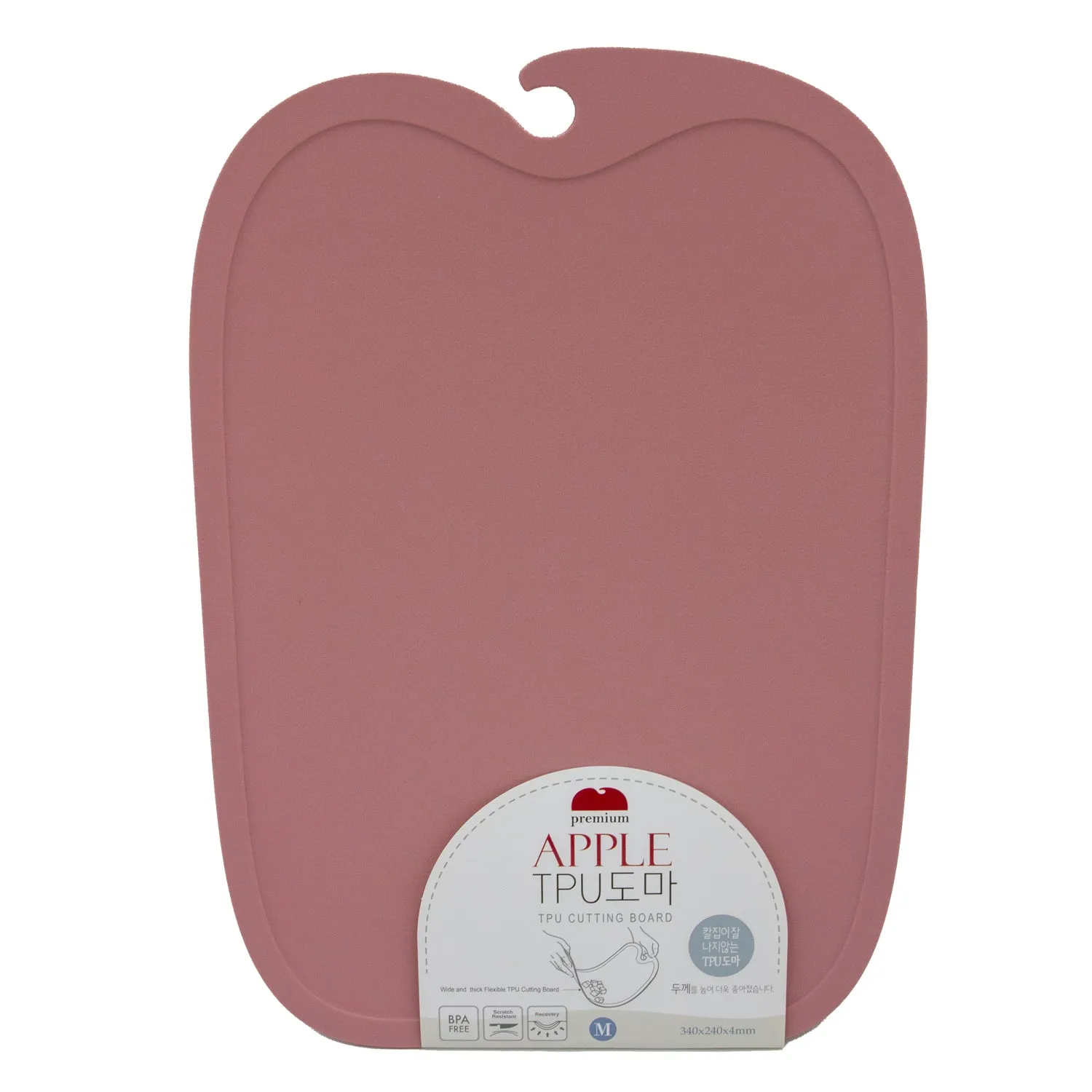 Apple TPU Cutting Board Medium (KT308256) Pink/Mint