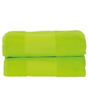 ARTG® PRINT-Me® guest towel | Lime Green