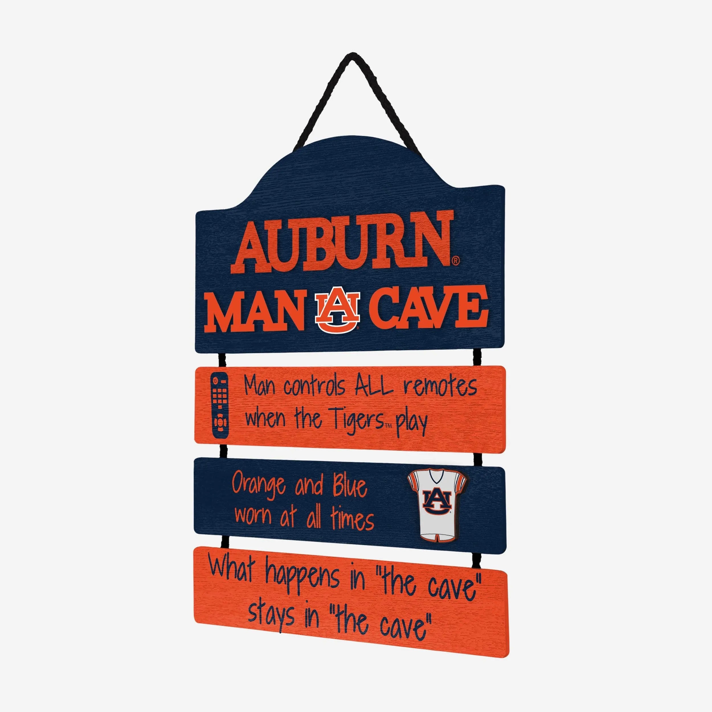 Auburn Tigers Mancave Sign