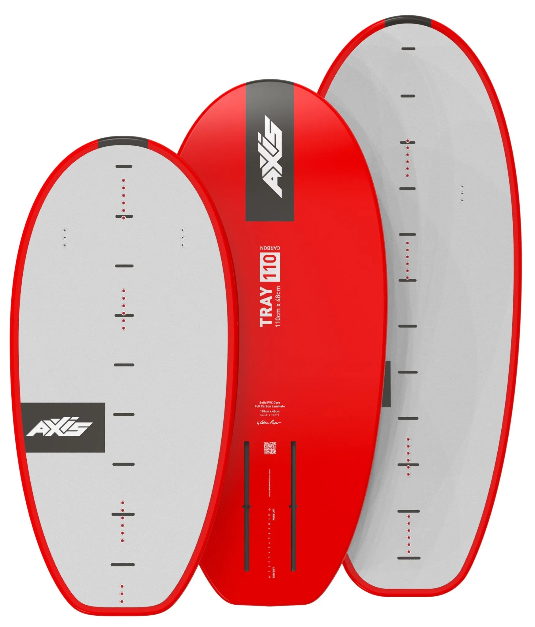 Axis Foils Tray v4 Carbon Foilboard 96