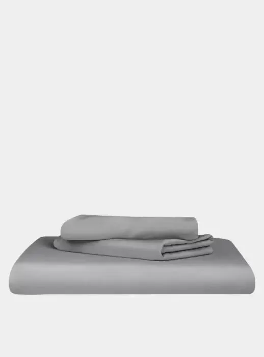 Bamboo Bedding Set - Light Grey