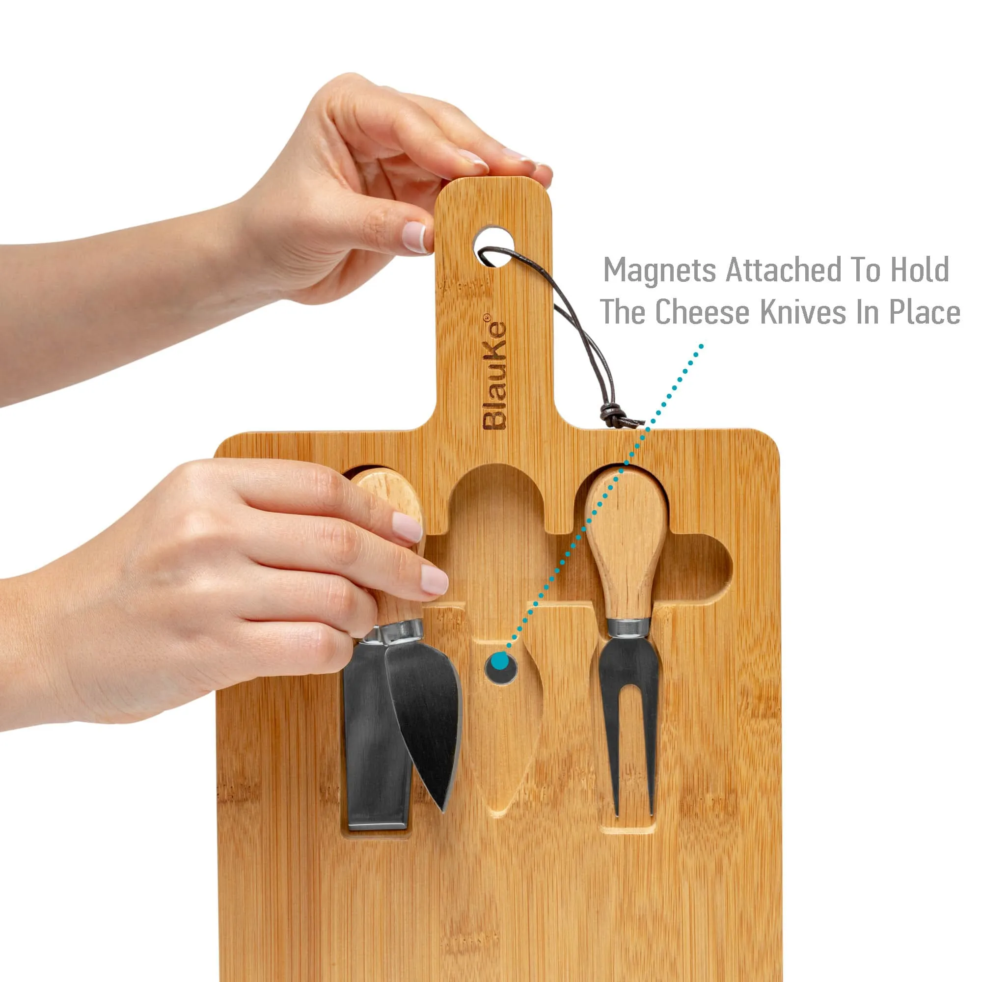 Bamboo Cheese Board and Knife Set: A Stylish Culinary Companion