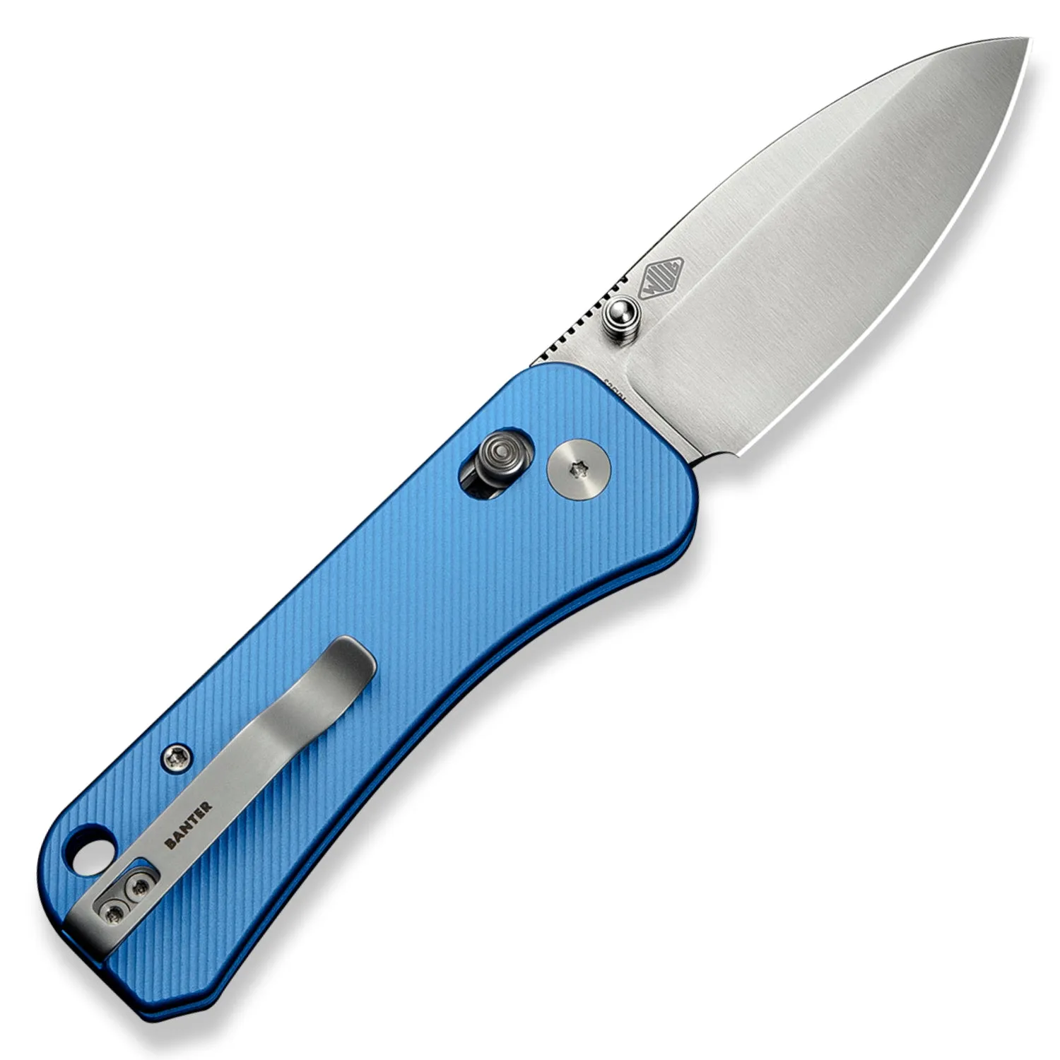 Banter 2 Pocket Knife - Blue Aluminum - S35VN