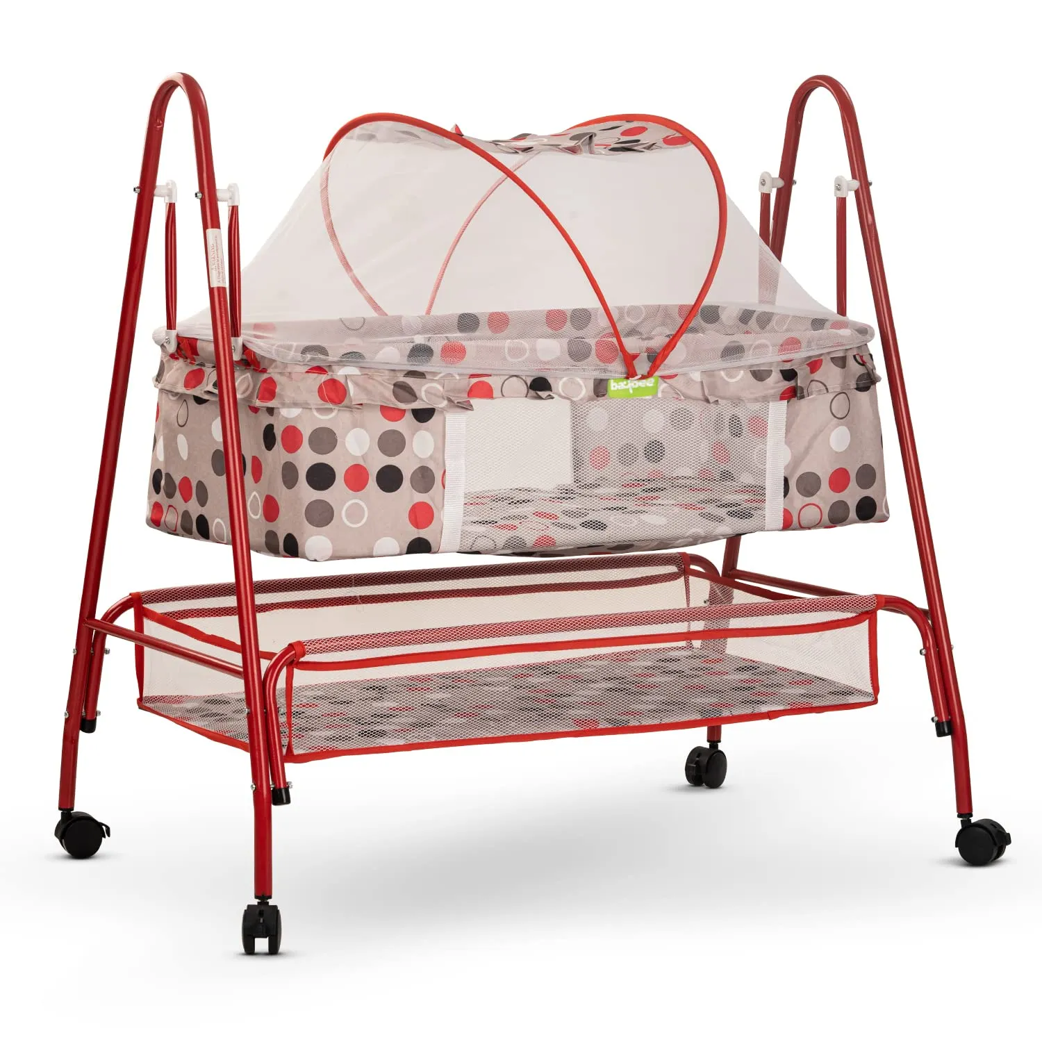 BAYBEE Arise Baby Swing Cradle for Baby with Mosquito Net, Palna Jhula for Baby