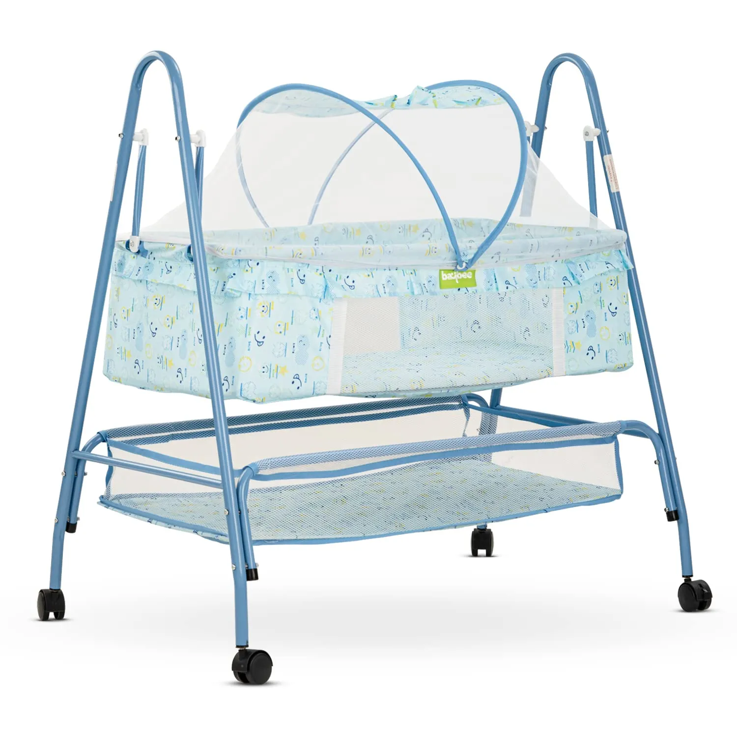 BAYBEE Arise Baby Swing Cradle for Baby with Mosquito Net, Palna Jhula for Baby