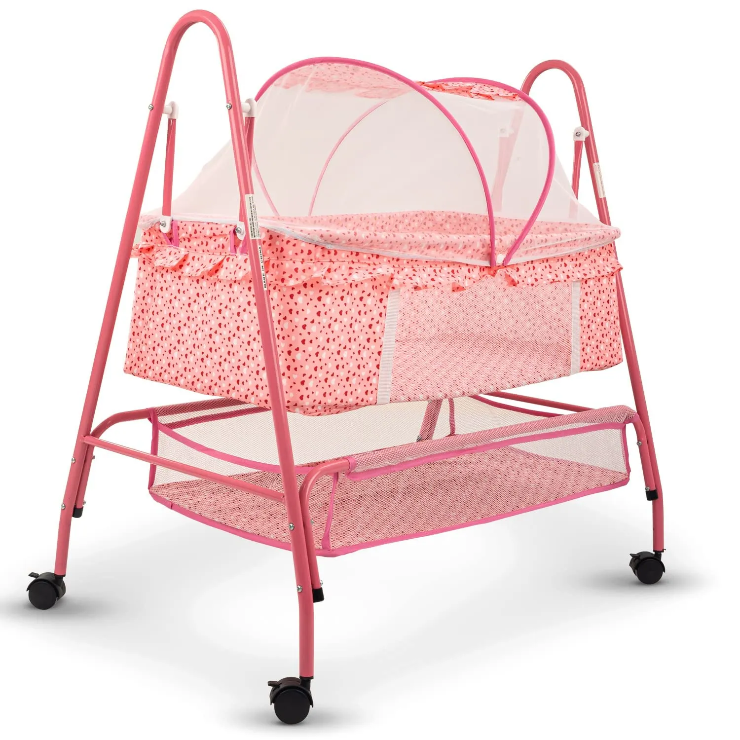 BAYBEE Arise Baby Swing Cradle for Baby with Mosquito Net, Palna Jhula for Baby