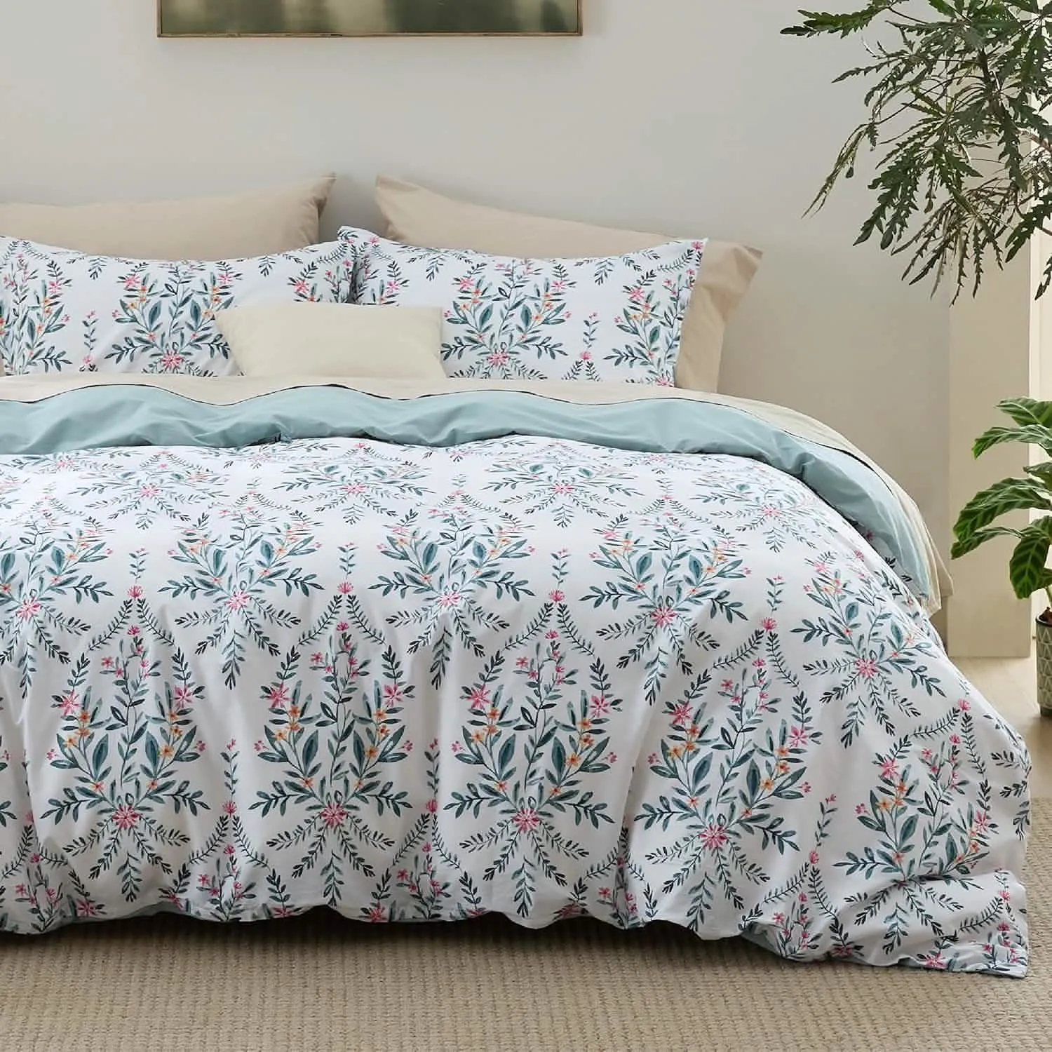 Bedsure Ultimate Comfort With Stylish Design Aqua Blue