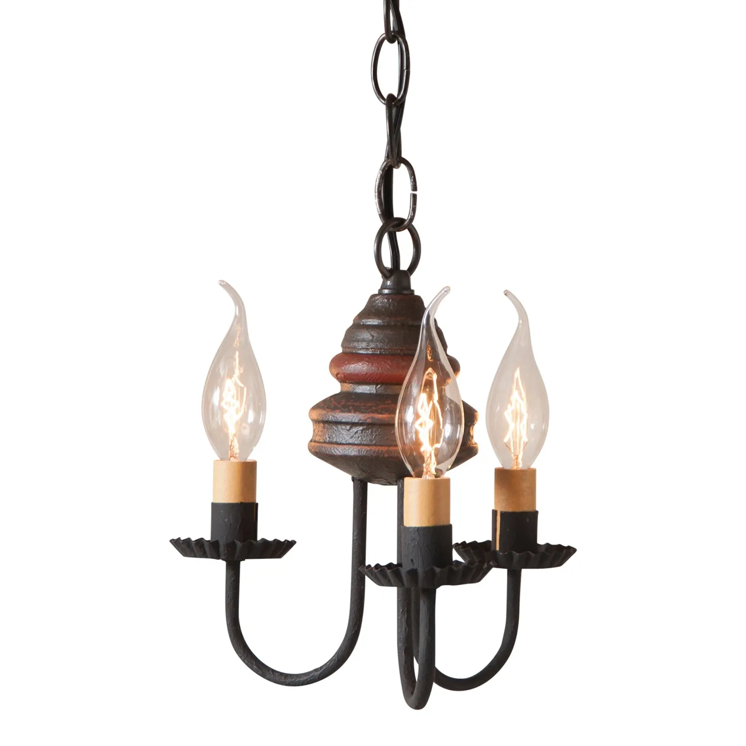 Bellview Wood Chandelier in Americana Espresso