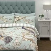 Belvedere Printed Duck Egg Duvet Cover