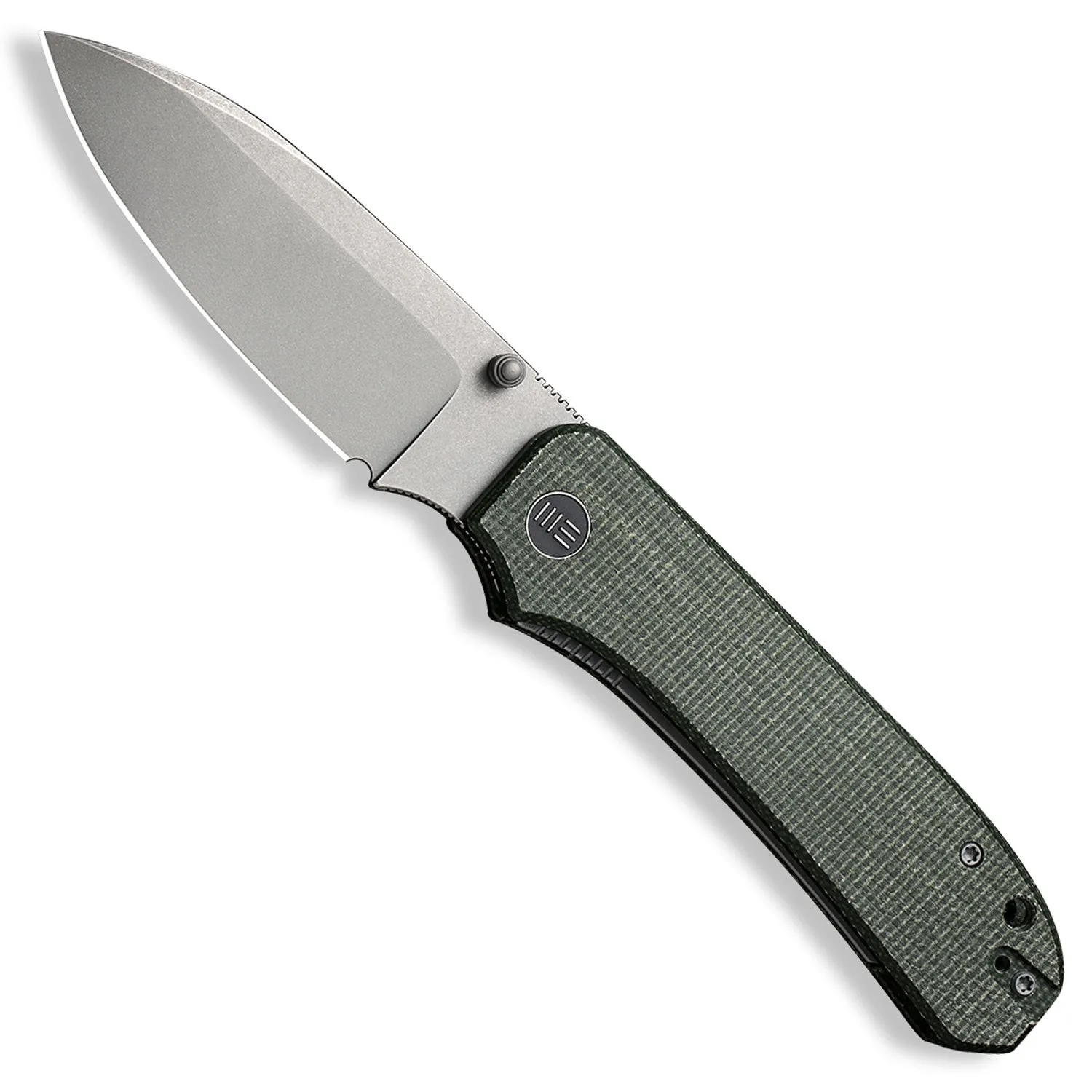 Big Banter Pocket Knife - Green Micarta - 20 CV