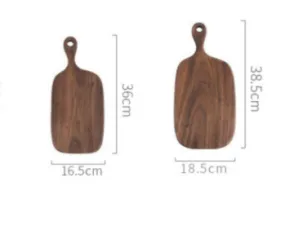 Black Walnut Chopping Board Bread Board Sushi Board Pizza Board Cutting Board Chopping Board Tray All Solid Wood Whole Wood Without Splicing