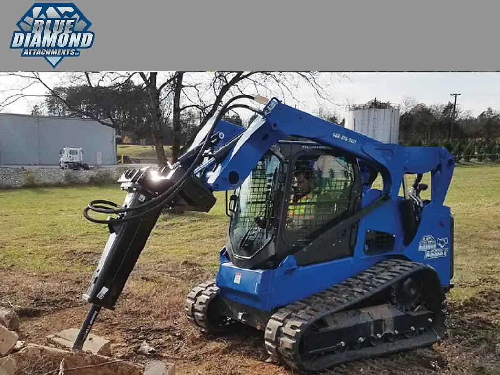 BLUE DIAMOND hydraulic breakers for skid steer loaders