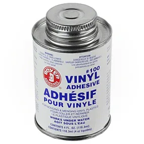 Boxer Adhesives Vinyl Repair Adhesive - 4 Ounce