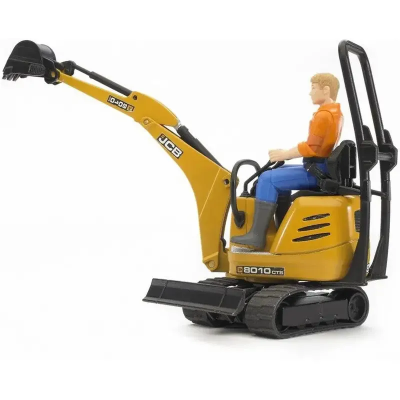 Bruder Bworld Jcb Mini Digger With Driver 1:16 Scale