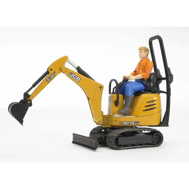 Bruder Bworld Jcb Mini Digger With Driver 1:16 Scale