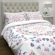 Butterfly Printed Duvet Cover Bedset