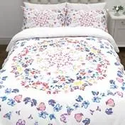 Butterfly Printed Duvet Cover Bedset