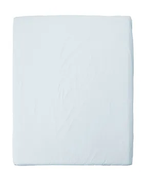 By Nord Ingrid Bed Sheet 270x270 Cm, Sky