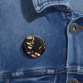 Captain AFAB - Michael Myers Fan Art Pin Button