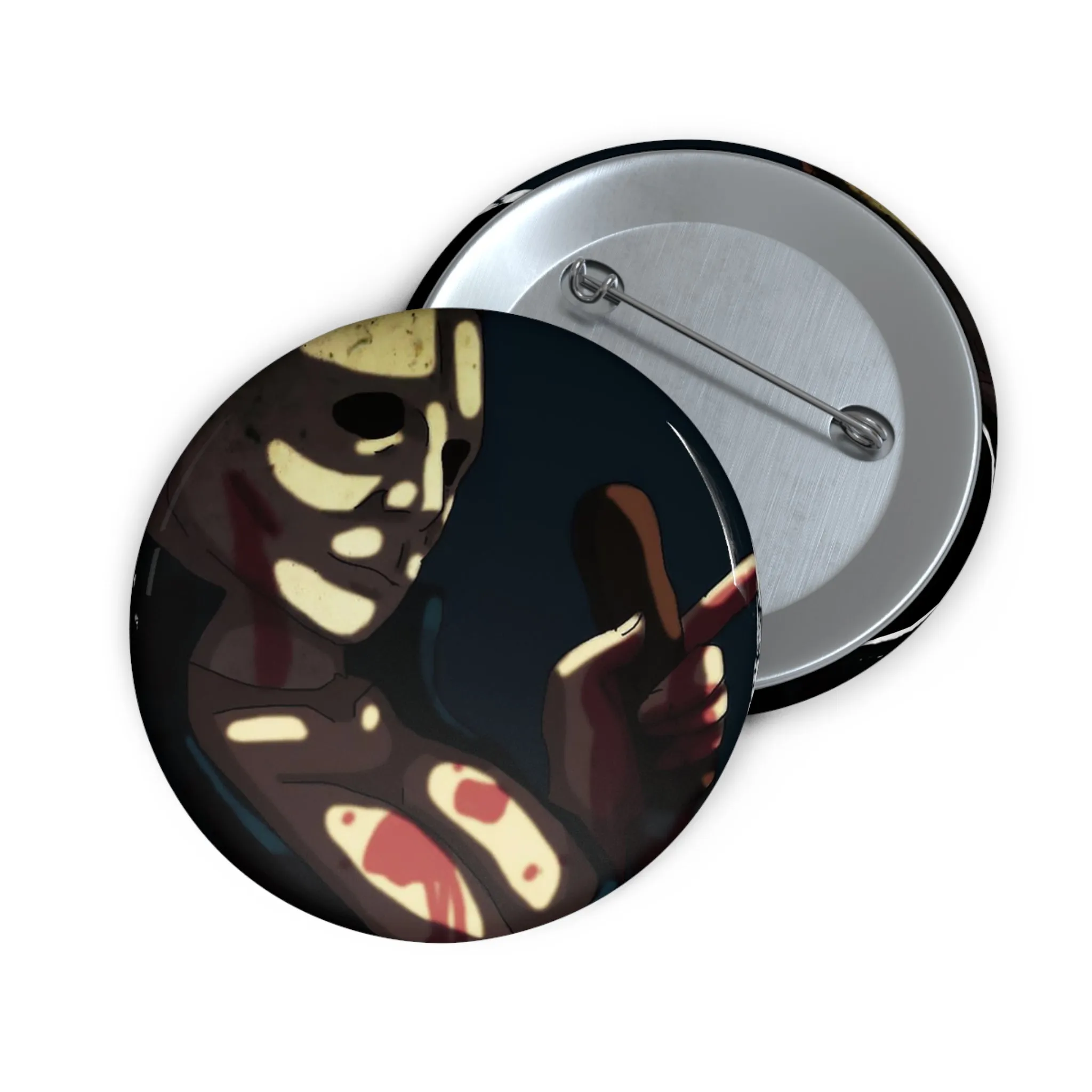 Captain AFAB - Michael Myers Fan Art Pin Button